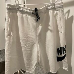 New white Nike shorts NWT